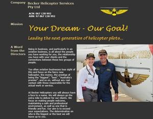 Becker Helicopters Homepage